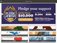 Tablet Screenshot of jewishuconn.com